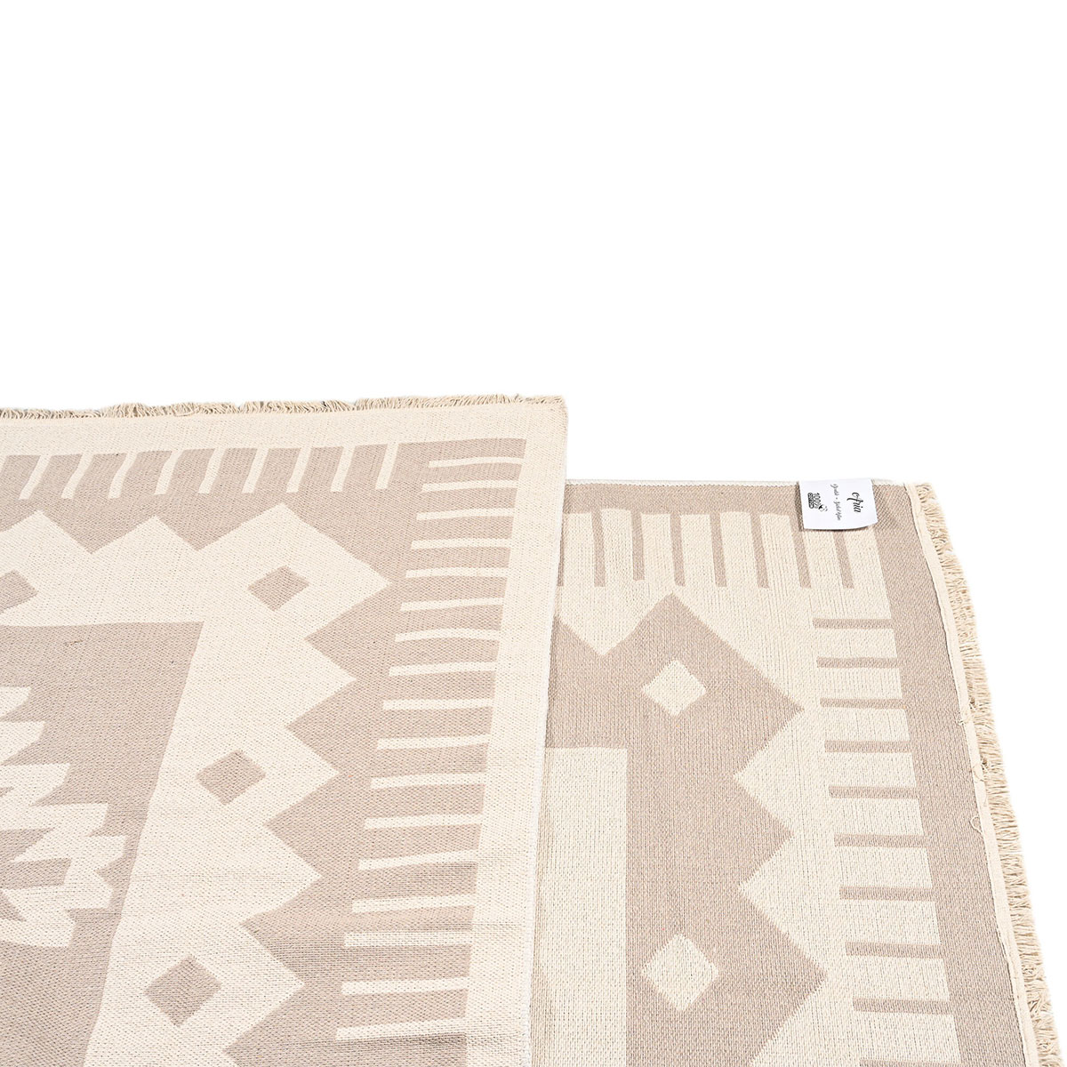 Χαλί All Season 2 Όψεων (160X230) Polcarpet Aria Artkilim 101 Beige Χαλιά Σαλονιού Spitishop