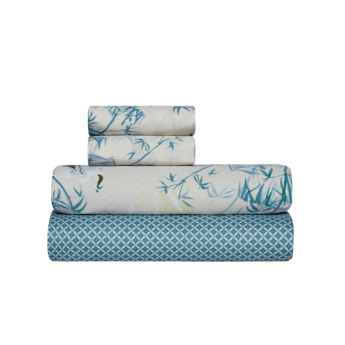 Σεντόνια Υπέρδιπλα (Σετ) Kentia Stylish Shizen 01 Λευκά Είδη Κρεβατοκάμαρας Σετ Spitishop
