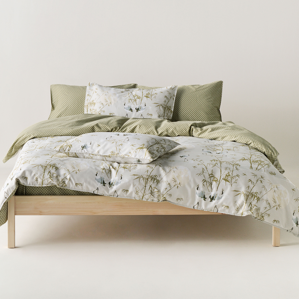 Παπλωματοθήκη Υπέρδιπλη (Σετ 220x240) 2 Όψεων Kentia Stylish Shizen 36