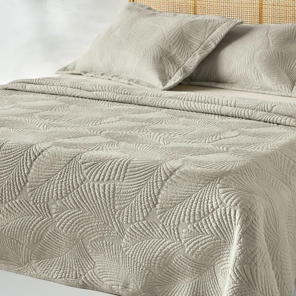 Κουβερλί Υπέρδιπλο (Σετ 230x250) Kentia Serenity Infinity 15 Beige