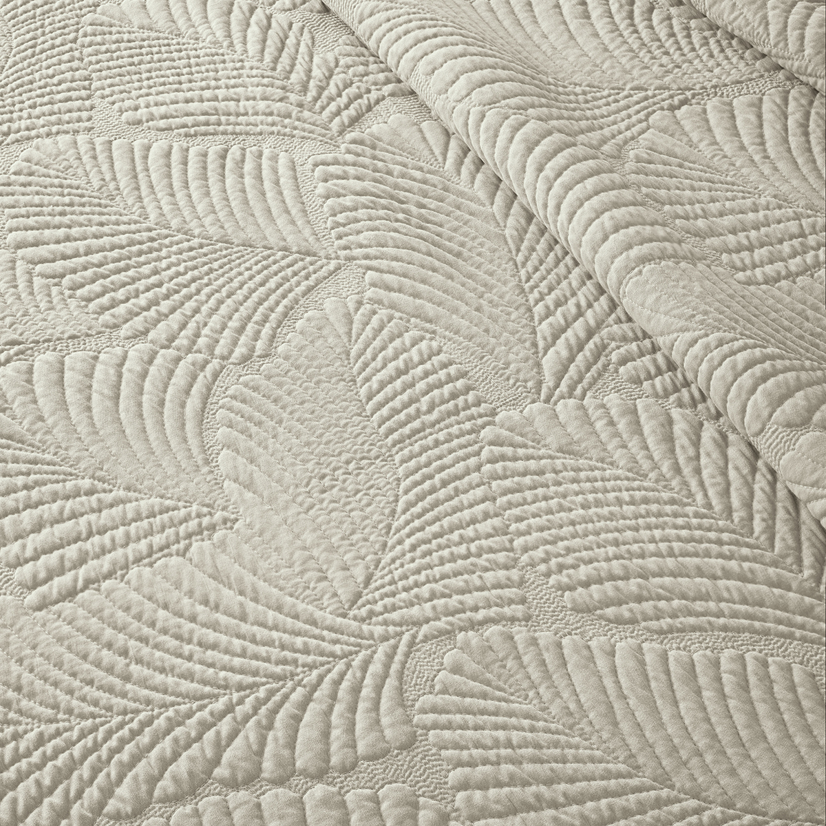 Κουβερλί Υπέρδιπλο (Σετ 230X250) Kentia Serenity Infinity 15 Beige Λευκά Είδη Κρεβατοκάμαρας Υπέρδιπλα Spitishop