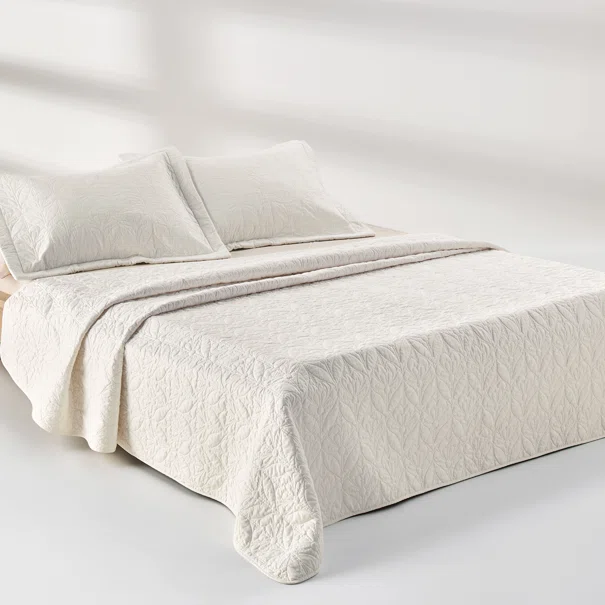 Κουβερλί King Size (Σετ 260x250) Kentia Serenity Aspara