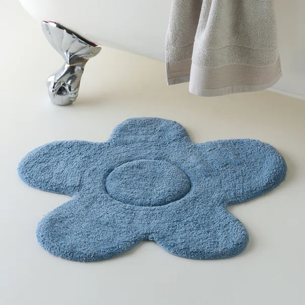 Πατάκι Μπάνιου (Φ60) Kentia Loft Daria 01 Blue