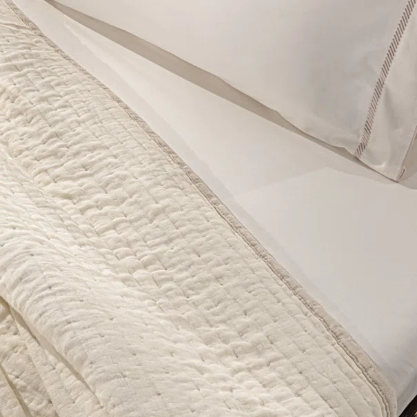 Κουβερλί King Size (270x250) 2 Όψεων Guy Laroche Must Natural - Sand