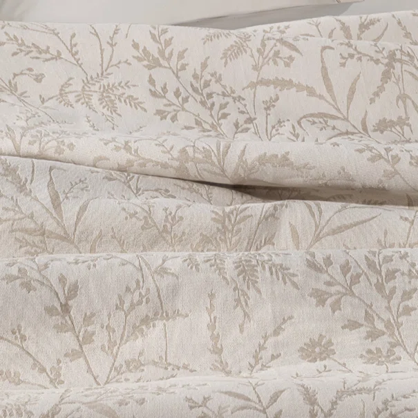 Κουβερτόριο King Size (260x250) 2 Όψεων Guy Laroche Bouquet Natural
