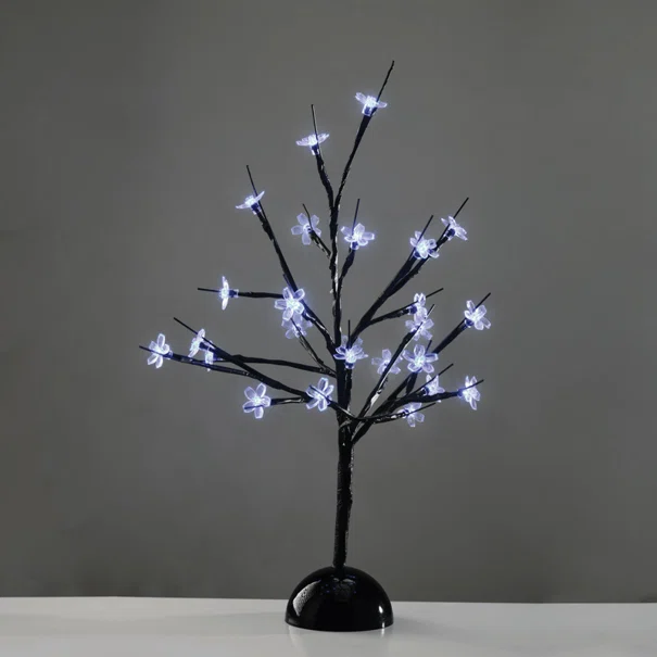 Διακοσμητικό Δεντράκι Με LED Aca Table Tree & Flowers X1025211