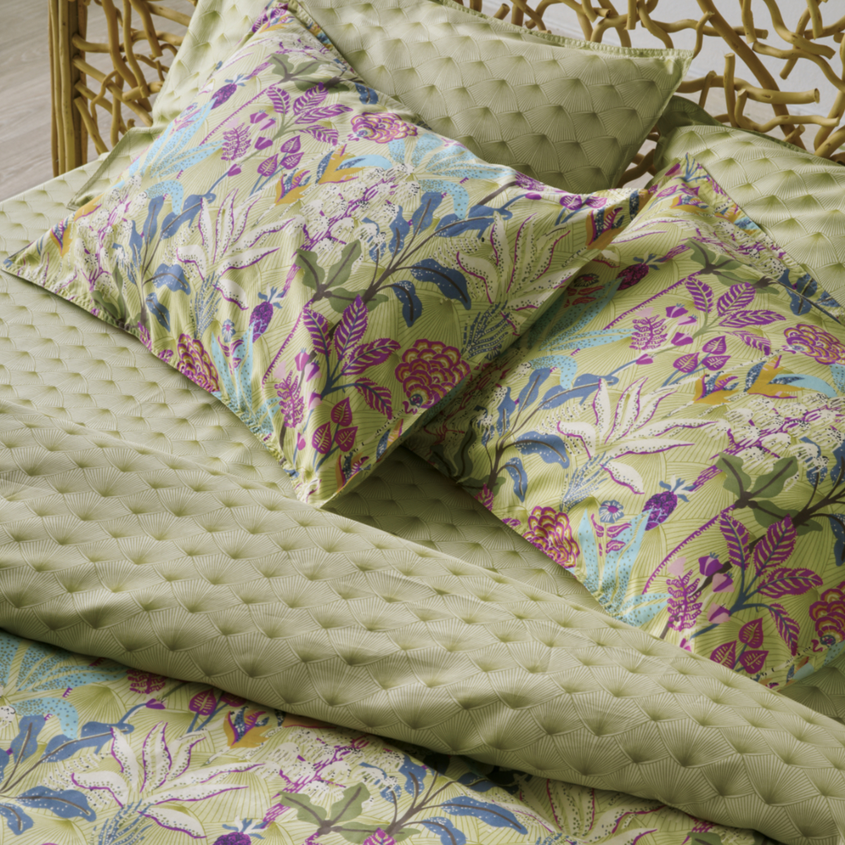 Σεντόνια Υπέρδιπλα (Σετ) Kentia Stylish Zuba 10 Green