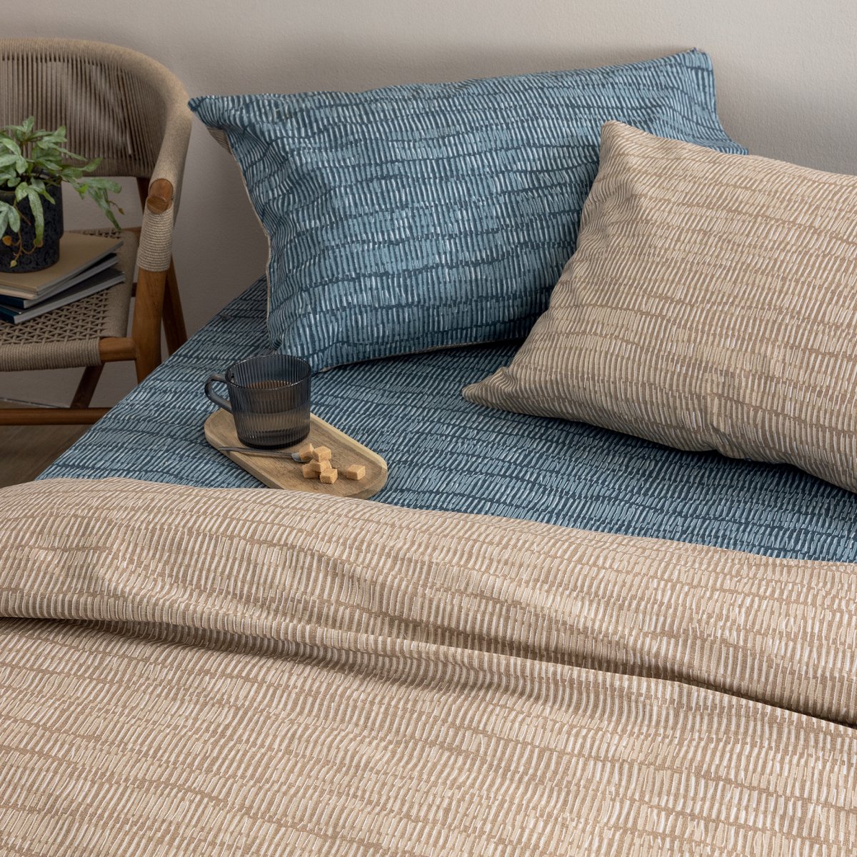 Σεντόνια King Size (Σετ) Palamaiki Fashion Life FL6301