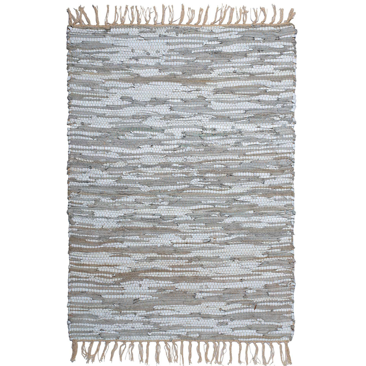 Δερμάτινο Πατάκι (60x90) Silk Fashion Ivory