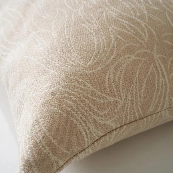 Διακοσμητική Μαξιλαροθήκη (50x50) Gofis Home Delia Sesame Beige 563/06