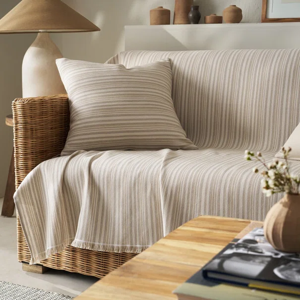 Ριχτάρι Καναπέ Τριθέσιου (180x310) Gofis Home Nymeria Coffee Brown 574/13