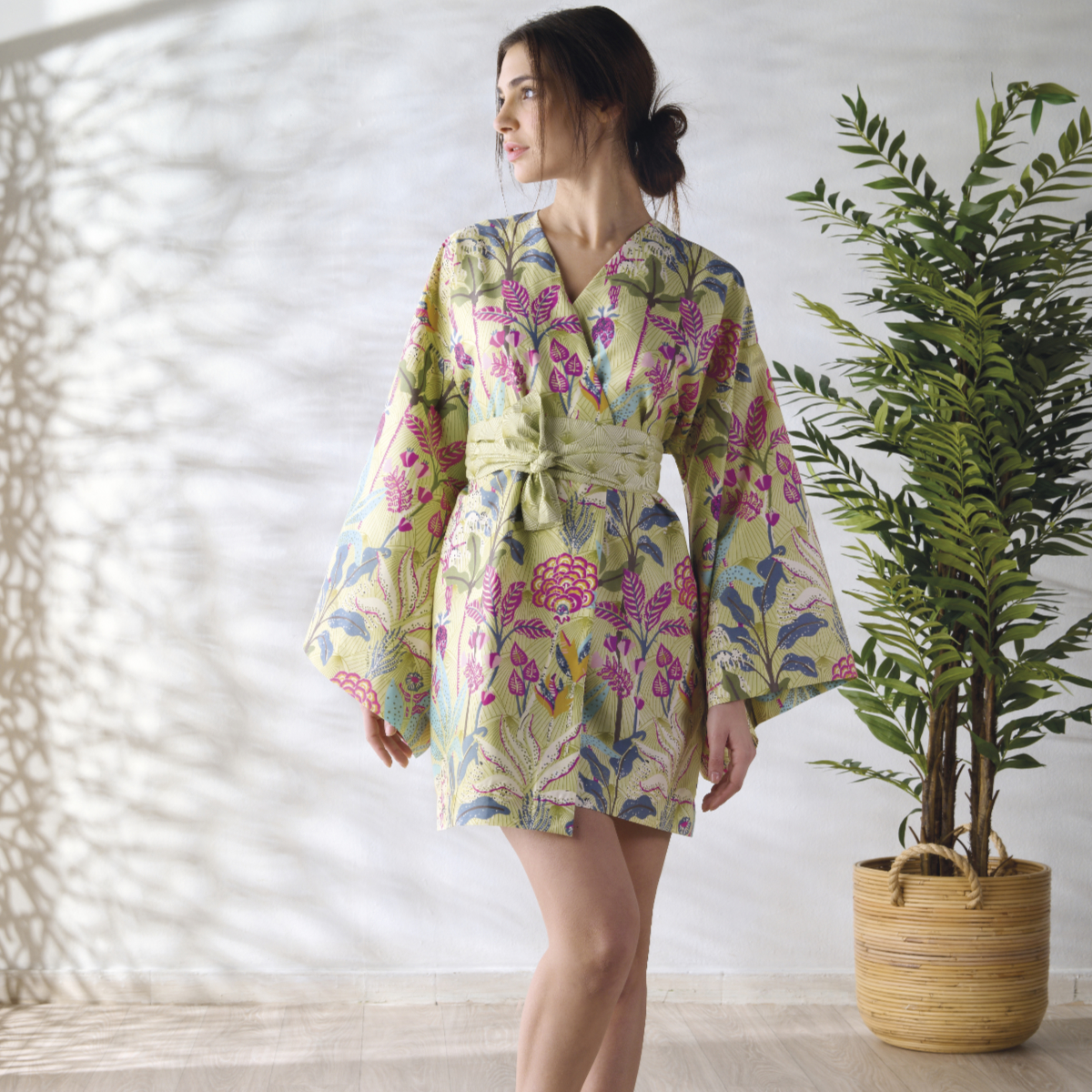 Κιμονό - Ρόμπα Γυναικεία Kentia Stylish Zuba 10 Green