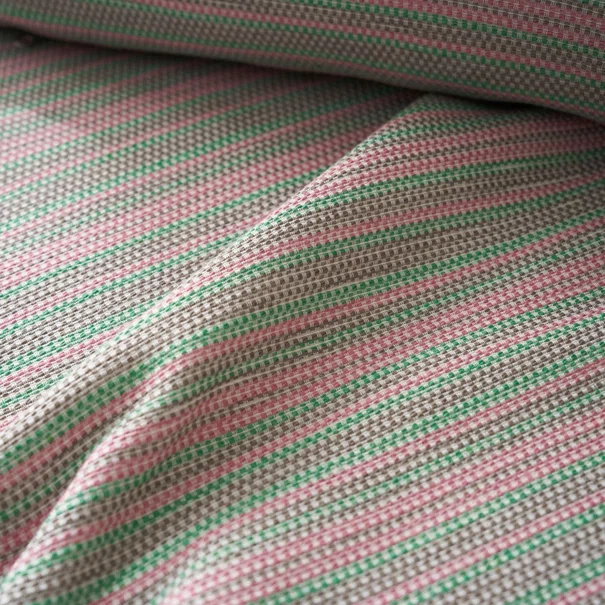 Ριχτάρι Καναπέ Τριθέσιου (180x310) Gofis Home Nymeria Pink Stripe 574/17