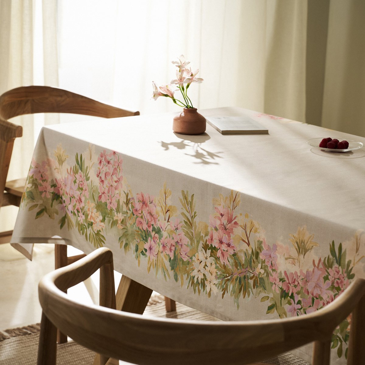 Αλέκιαστο Τραπεζομάντηλο (140x220) Gofis Home Feaven 414