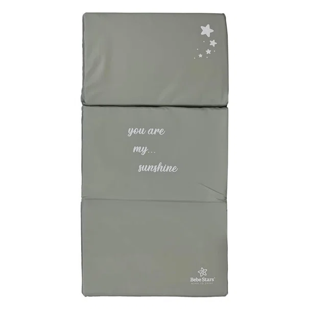 Στρώμα Για Παρκοκρέβατο (60x120) Bebe Stars Grey 750-184