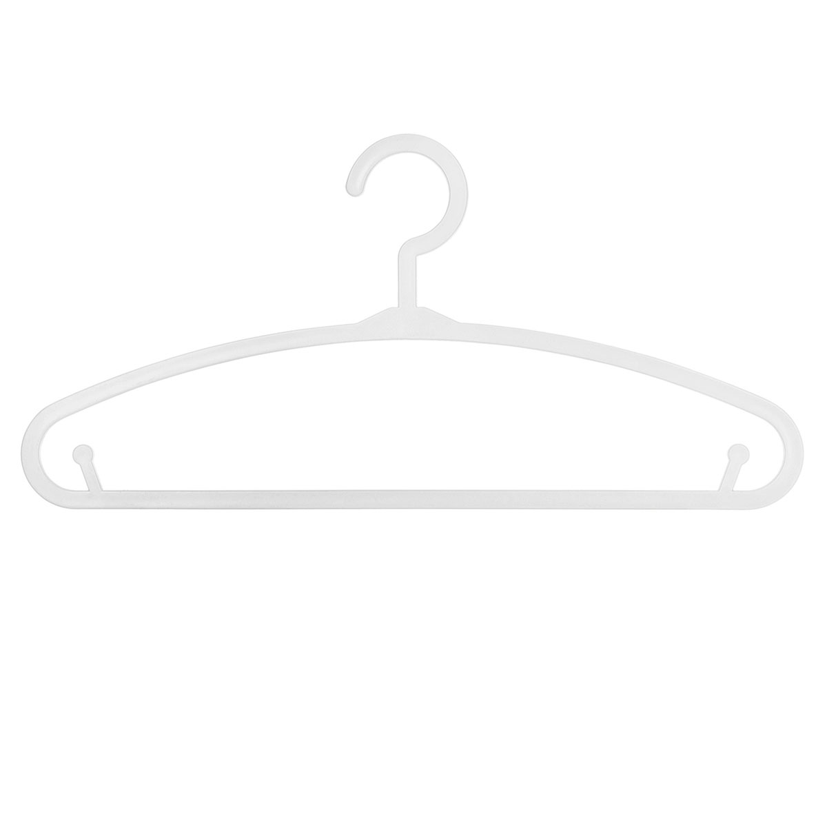 Παιδικές Κρεμάστρες Ρούχων (Σετ 6τμχ) A-S Hangers White 158462C