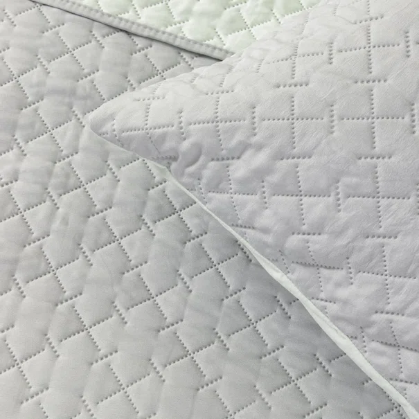 Κουβερλί King Size (240x260) 2 Όψεων Nima Arden Grey/Mint