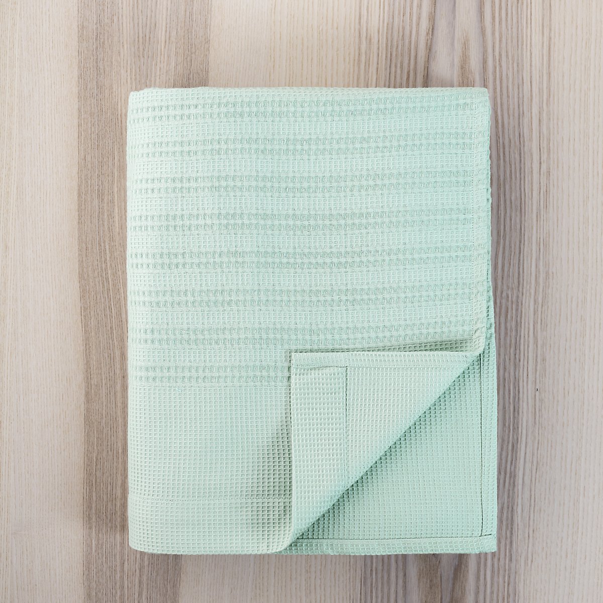 Κουβέρτα Πικέ King Size (240X260) Nima Dune Minty Blue Λευκά Είδη Κρεβατοκάμαρας Κουβέρτες Υπέρδιπλες Spitishop