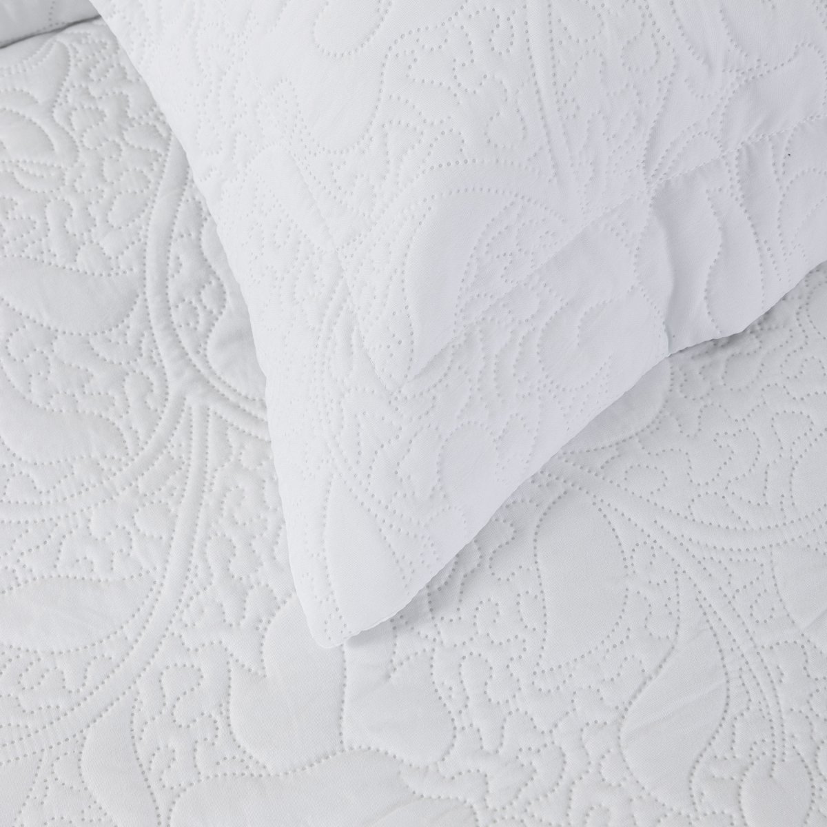 Νυφικό Κουβερλί King Size (Σετ 240X260) Nima Heather White Λευκά Είδη Μόδα Γάμου Νυφικά Spitishop