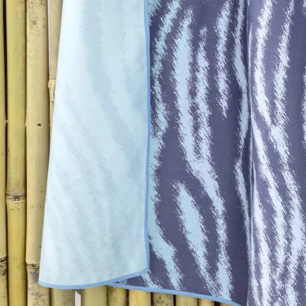 Πετσέτα Θαλάσσης Microfiber (80x160) 2 Όψεων Nima Zebra