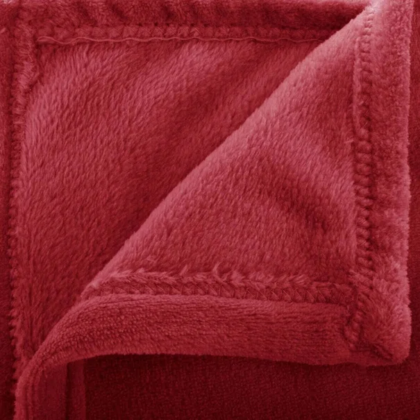 Κουβέρτα Fleece Ημίδιπλη (180x230) A-S Flannel Red 156048G