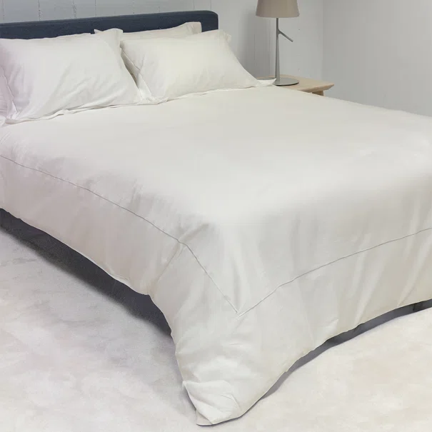 Παπλωματοθήκη Υπέρδιπλη (Σετ 225x245) Naf-Naf Unique White