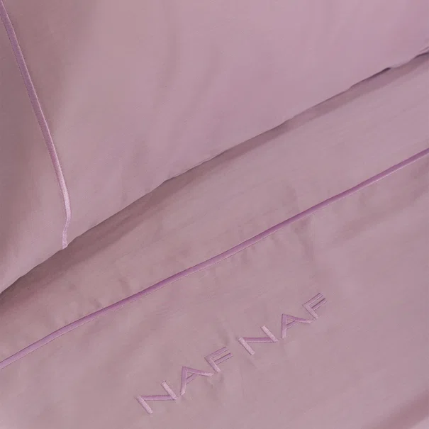 Σεντόνια Υπέρδιπλα (Σετ) Naf-Naf Unique Lilac