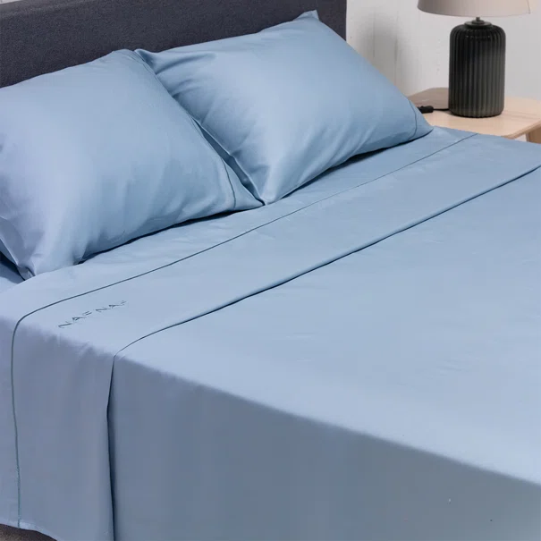 Σεντόνια Υπέρδιπλα (Σετ) Naf-Naf Unique Blue