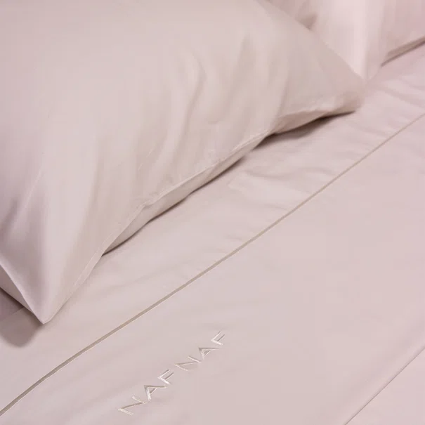 Σεντόνια King Size (Σετ) Naf-Naf Unique Light Grey