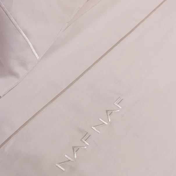 Σεντόνια Υπέρδιπλα (Σετ) Naf-Naf Unique Light Grey