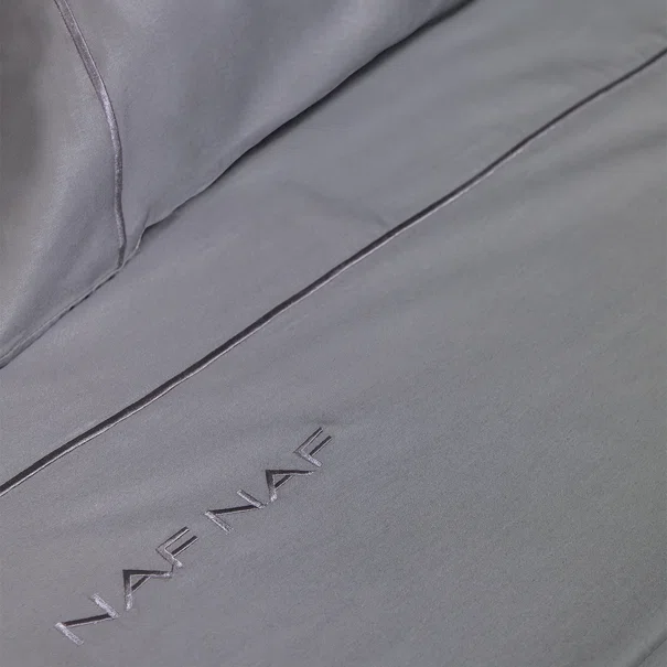 Σεντόνια King Size (Σετ) Naf-Naf Unique Dark Grey