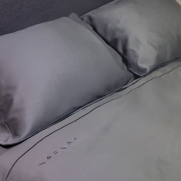 Παπλωματοθήκη Υπέρδιπλη (Σετ 225x245) Naf-Naf Unique Dark Grey