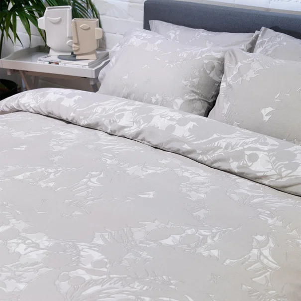 Παπλωματοθήκη Μονή (Σετ 165x245) 2 Όψεων Naf-Naf Diamond 252 Amethyst Beige