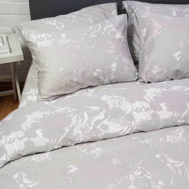 Παπλωματοθήκη Υπέρδιπλη (Σετ 225x245) 2 Όψεων Naf-Naf Diamond 252 Amethyst Beige