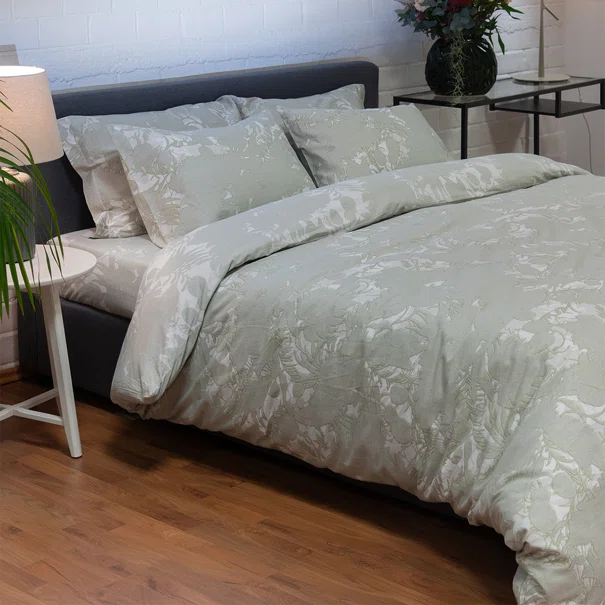Παπλωματοθήκη Μονή (Σετ 165x245) Naf-Naf Diamond 252 Amethyst Green