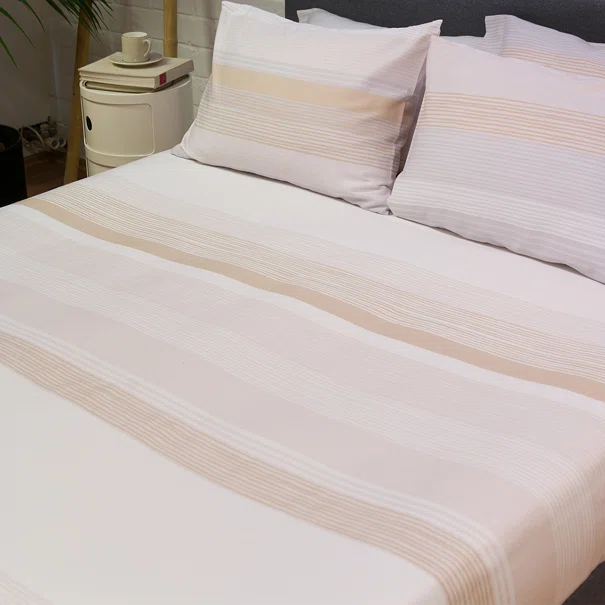 Σεντόνια Μονά (Σετ) Naf-Naf Diamond 254 Opal Beige