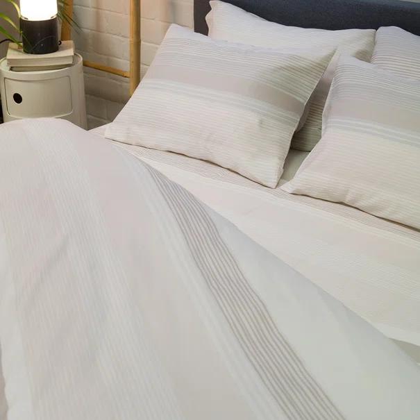 Παπλωματοθήκη Υπέρδιπλη (Σετ 225x245) Naf-Naf Diamond 254 Opal Grey