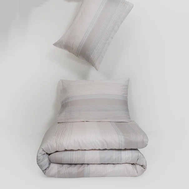 Παπλωματοθήκη Υπέρδιπλη (Σετ 225x245) Naf-Naf Diamond 254 Opal Grey