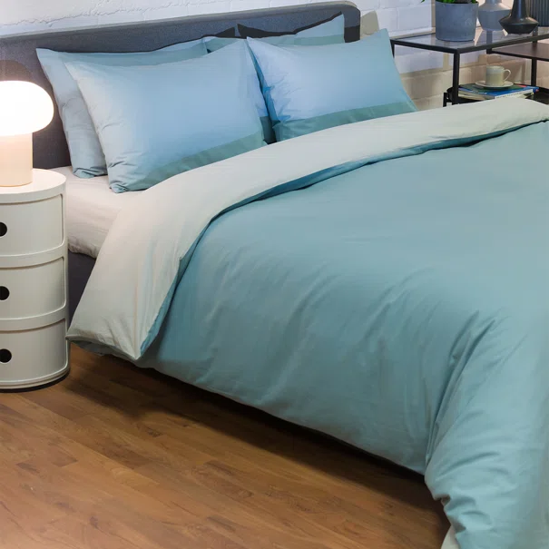 Παπλωματοθήκη Μονή (Σετ 165x245) 2 Όψεων Naf-Naf Hue Arona - Grey Violet