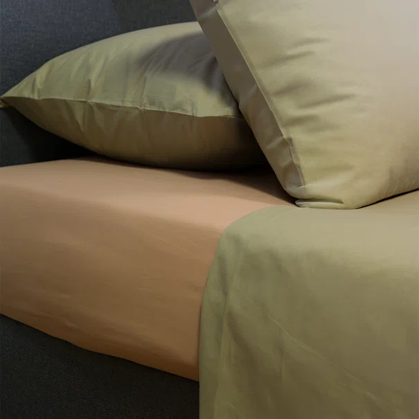 Σεντόνια King Size (Σετ) Naf-Naf Hue Laurel Oak - Warm Taupe
