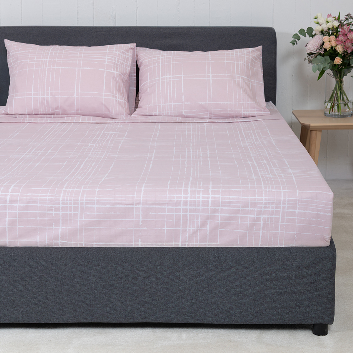 Σεντόνια King Size (Σετ) Naf-Naf Summit 152 Pacific Pink