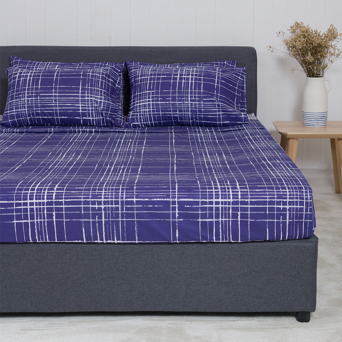 Σεντόνια King Size (Σετ) Naf-Naf Summit 152 Pacific Blue