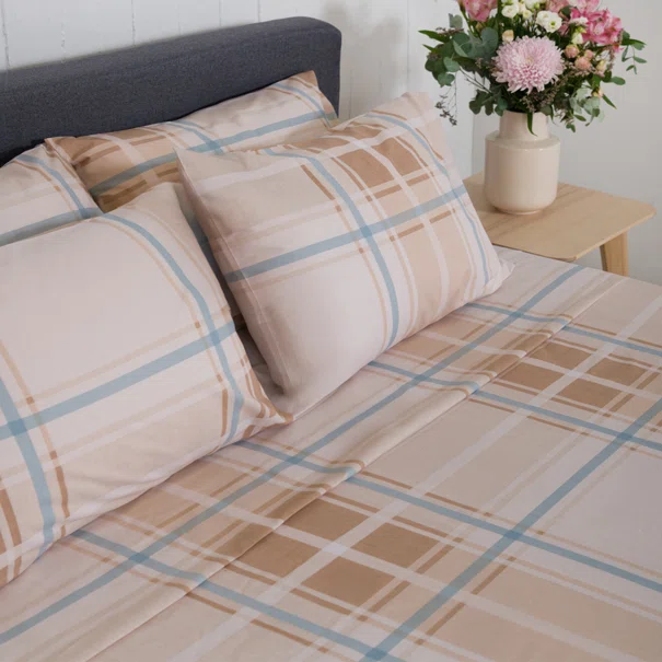 Σεντόνια King Size (Σετ) Naf-Naf Summit 153 Andes Beige