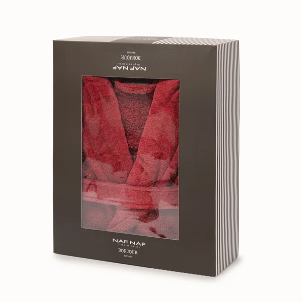 Μπουρνούζι Naf-Naf Bonjour Deep Red