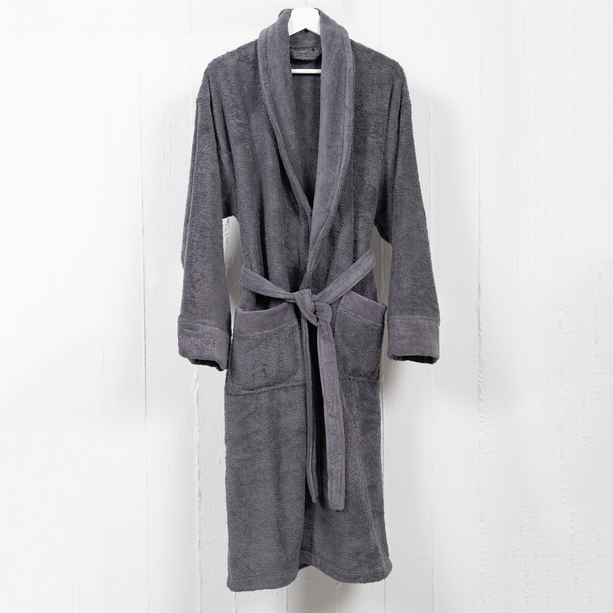 Μπουρνούζι Naf-Naf Bonjour Dark Grey