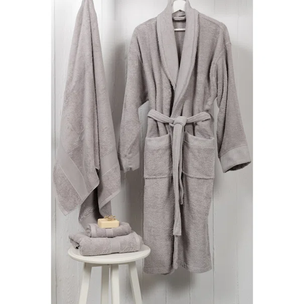 Μπουρνούζι Naf-Naf Bonjour Light Grey
