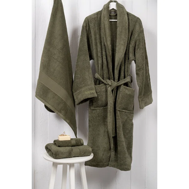 Μπουρνούζι Naf-Naf Bonjour Olive Green