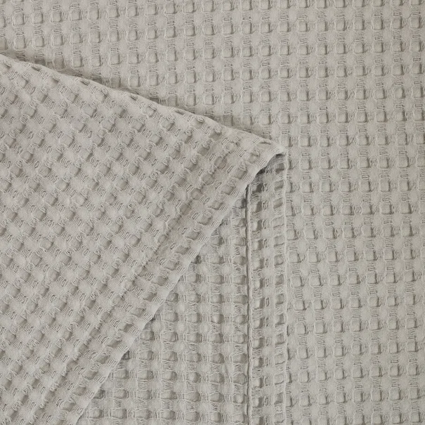 Κουβέρτα Πικέ Μονή (170x240) Naf-Naf Waffle Silver Grey