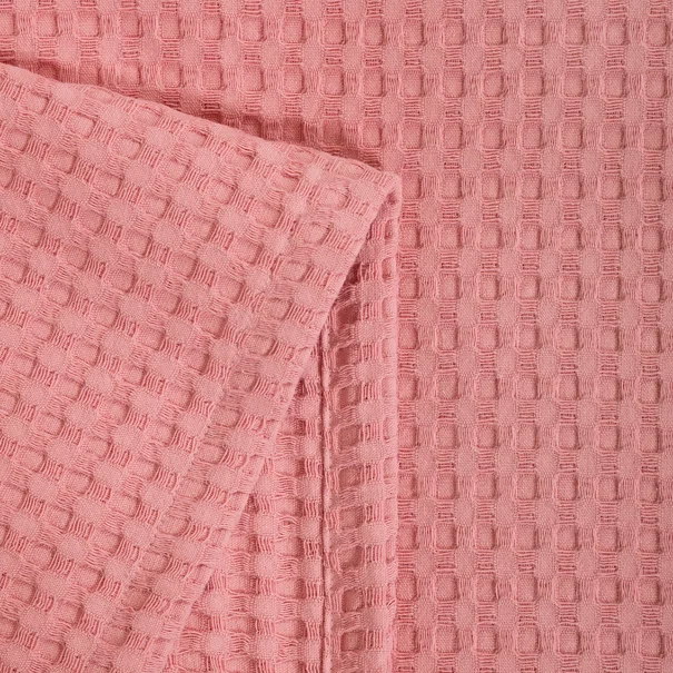 Κουβέρτα Πικέ Μονή (170x240) Naf-Naf Waffle Rose