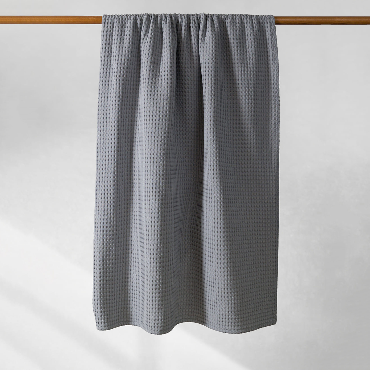 Κουβέρτα Πικέ Μονή (170x240) Naf-Naf Waffle Grey